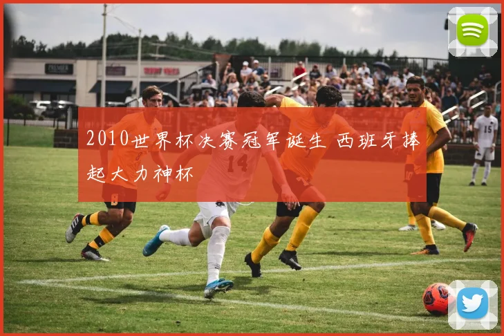 2010世界杯决赛冠军诞生 西班牙捧起大力神杯